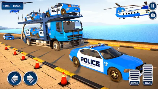 Police Truck Driving Games 3D screenshot 14