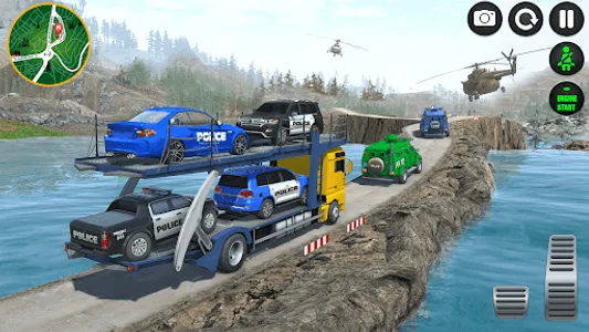 Police Truck Driving Games 3D screenshot 20