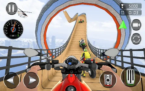 Mega Ramp Bike Stunt Games 3D screenshot 16