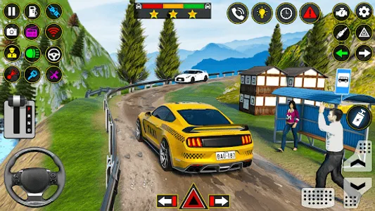 Taxi Simulator City Taxi Games screenshot 1