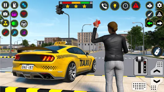 Taxi Simulator City Taxi Games screenshot 11