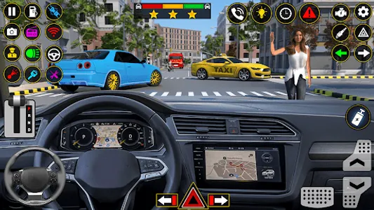 Taxi Simulator City Taxi Games screenshot 14