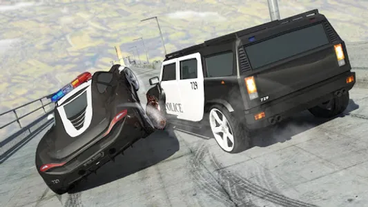 Police Car Driving Sim: Extrem screenshot 0