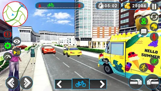 City Ice Cream Man Simulator screenshot 1