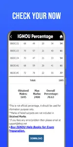 IGNOU Percentage Calculator screenshot 6