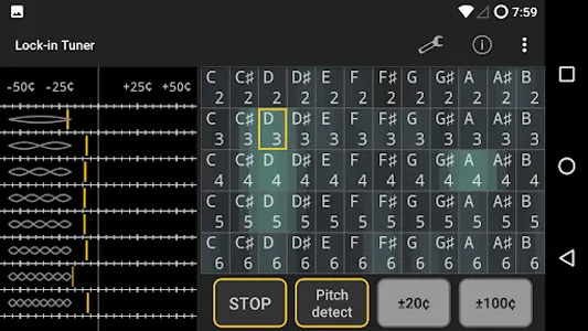 Lock-in Tuner screenshot 1