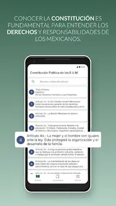 Constitución de México screenshot 0