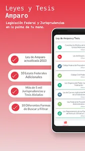 Ley de Amparo screenshot 0