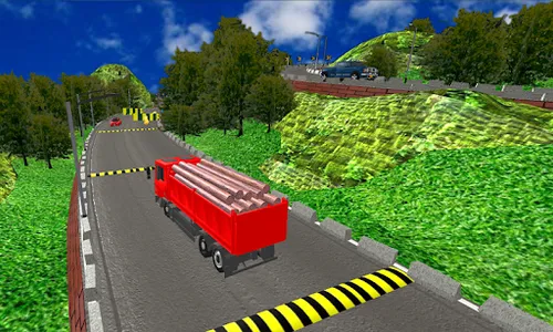 Cargo Truck Driving Transport  screenshot 3