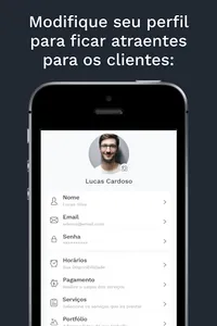 iHair - para barbeiros screenshot 6