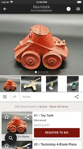 Ihander Auctioneering screenshot 1
