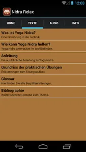 Yoga Nidra Relax screenshot 1