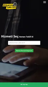 İhtiyacını Yaz screenshot 0