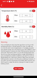 ThermoPro Sensor screenshot 5