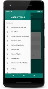 Macro Photography Tools screenshot 1