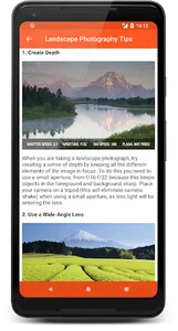 Photo Tips: Learn Photography screenshot 9