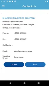 Sharjah Insurance Company screenshot 4
