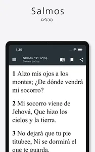 Tanakh (Spanish-Hebrew) screenshot 9