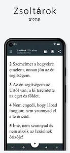 Tanakh (Hungarian-Hebrew) screenshot 4
