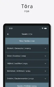 Tanakh (Hungarian-Hebrew) screenshot 6