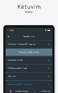 Tanakh (Hungarian-Hebrew) screenshot 8