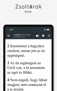 Tanakh (Hungarian-Hebrew) screenshot 9