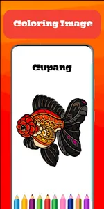 Betta Fish Coloring Game screenshot 0