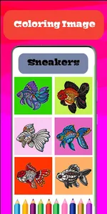 Betta Fish Coloring Game screenshot 4