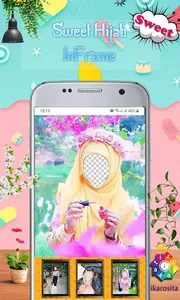Sweet Hijab InFrame screenshot 10