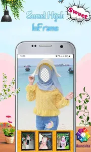 Sweet Hijab InFrame screenshot 11