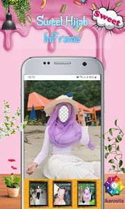 Sweet Hijab InFrame screenshot 3