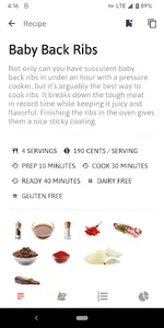 Instant Pressure Cooker Recipe screenshot 14