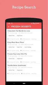 Keto Desserts Cookbook screenshot 1