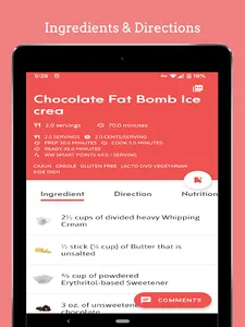 Keto Desserts Cookbook screenshot 12