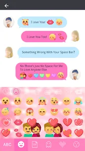 Emoji Love Stickers for Chatti screenshot 0