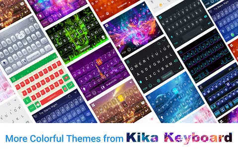 Galaxy Sparkle Kika Keyboard screenshot 6