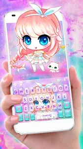 Anime Kawaii Girl Theme screenshot 0