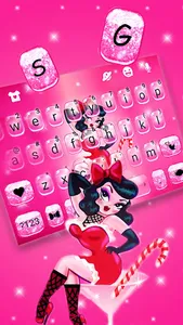 Candy Booty Sexy Girl Keyboard screenshot 1