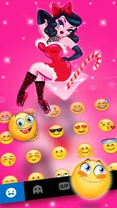 Candy Booty Sexy Girl Keyboard screenshot 2