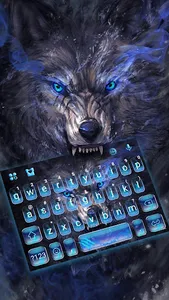 Cruel Night Wolf Keyboard Them screenshot 0