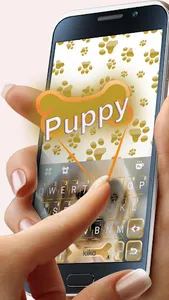 Cuteness Puppy Keyboard Theme screenshot 0