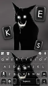 Dog Demon Smile Keyboard Theme screenshot 4