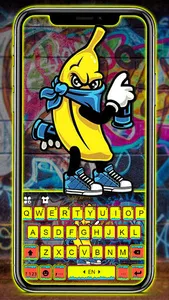 Doodler Mask Banana Keyboard B screenshot 0