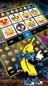Doodler Mask Banana Keyboard B screenshot 2