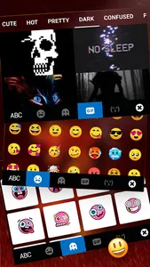 Fierce Red Dragon Keyboard Bac screenshot 3