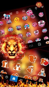 Fire Roar Lion Theme screenshot 1