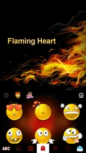 Flaming Heart Theme screenshot 3