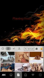 Flaming Heart Theme screenshot 4