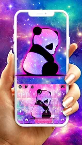 Galaxy Baby Panda2 Theme screenshot 0