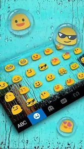 Glass Water Keyboard Theme screenshot 2